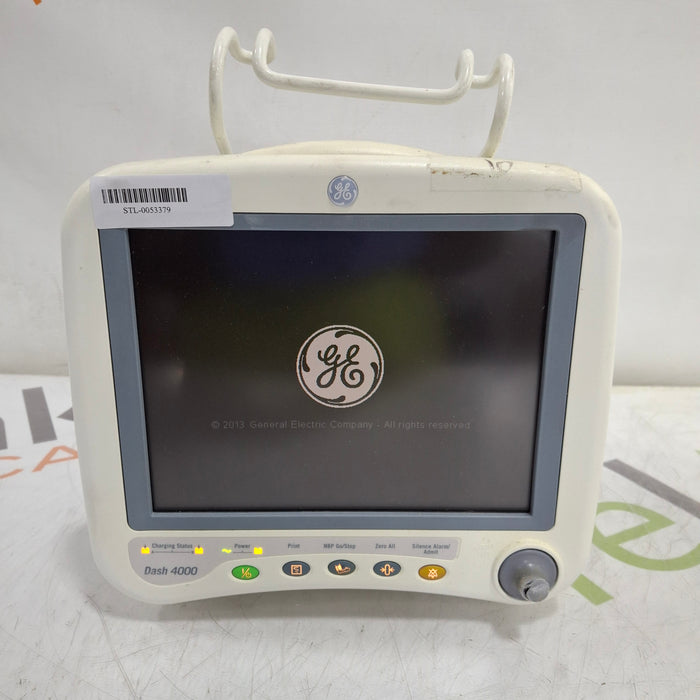 GE Healthcare Dash 4000 - GE/Nellcor SpO2 Patient Monitor