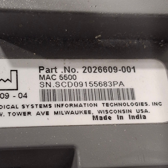 GE Healthcare MAC 5500 ECG without CAM Module