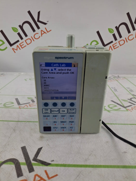 Baxter Sigma Spectrum 6.05.14 with B/G Battery Infusion Pump