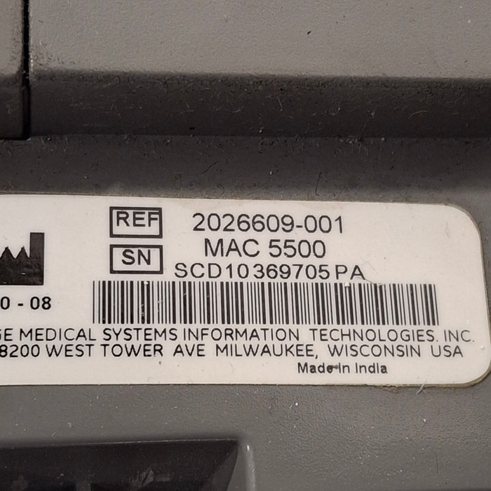 GE Healthcare MAC 5500 ECG without CAM Module