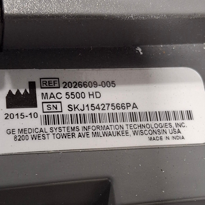 GE Healthcare MAC 5500 HD ECG without CAM Module