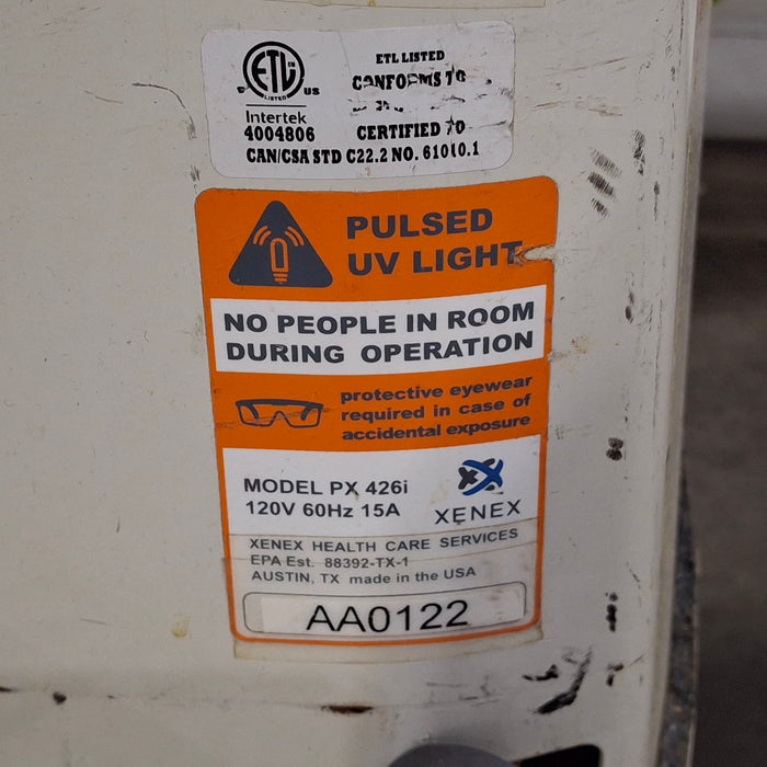 Xenex Health Care Services Violet PX 426i Pulsed UV Light