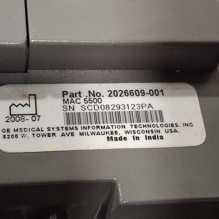 GE Healthcare MAC 5500 ECG without CAM Module