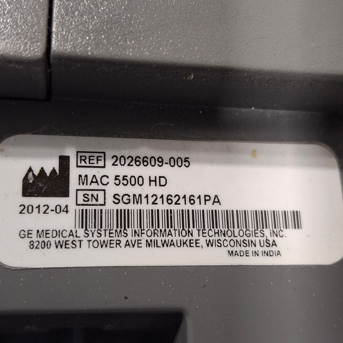 GE Healthcare MAC 5500 HD ECG without CAM Module