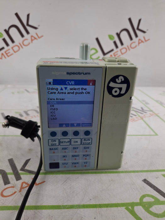 Baxter Sigma Spectrum 6.05.14 with B/G Battery Infusion Pump