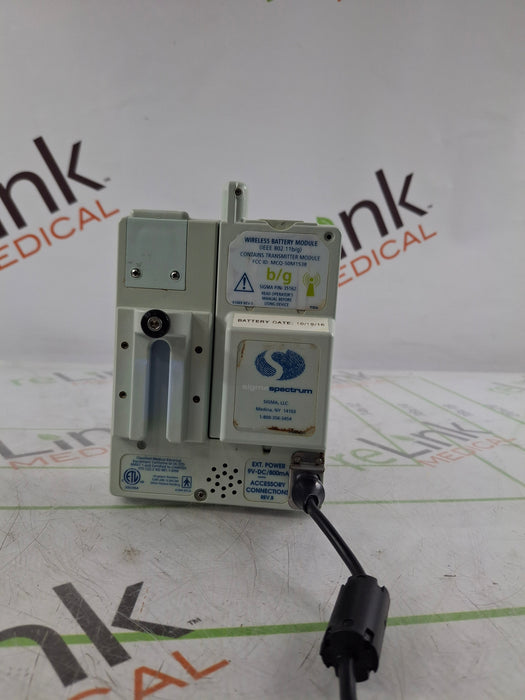 Baxter Sigma Spectrum 6.05.14 with B/G Battery Infusion Pump