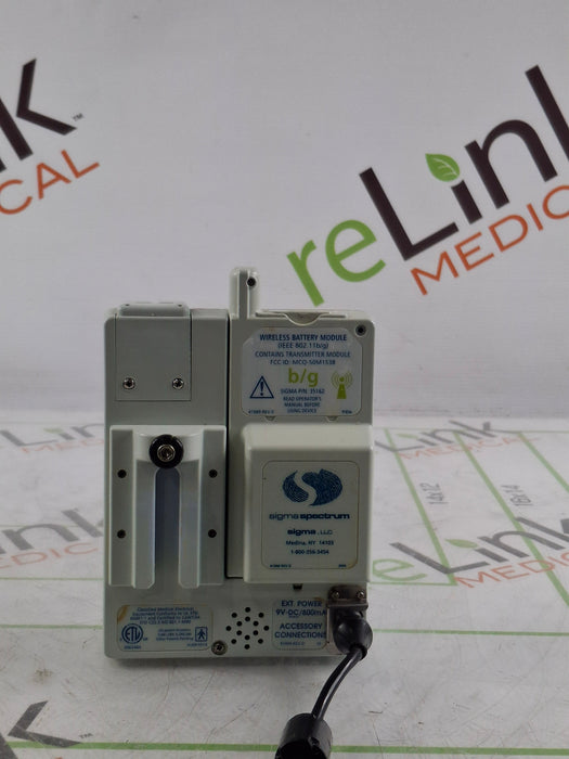 Baxter Sigma Spectrum 6.05.14 with B/G Battery Infusion Pump
