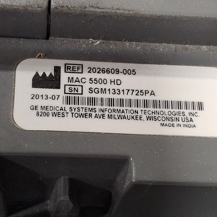 GE Healthcare MAC 5500 HD ECG without CAM Module
