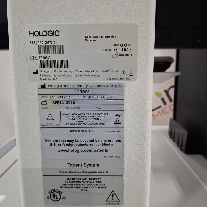 Hologic, Inc. Trident Specimen Radiography System