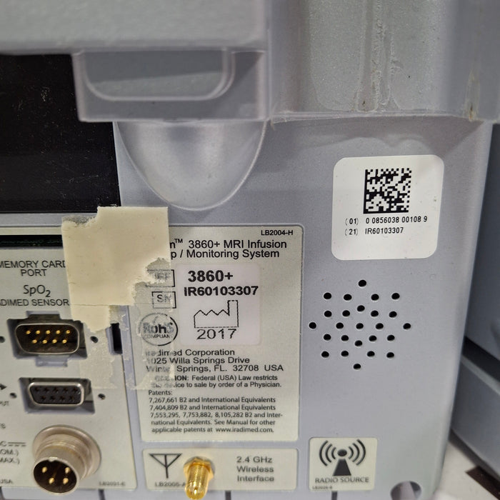 Iradimed MRidium 3860+ w/3861 MRI Infusion Pump