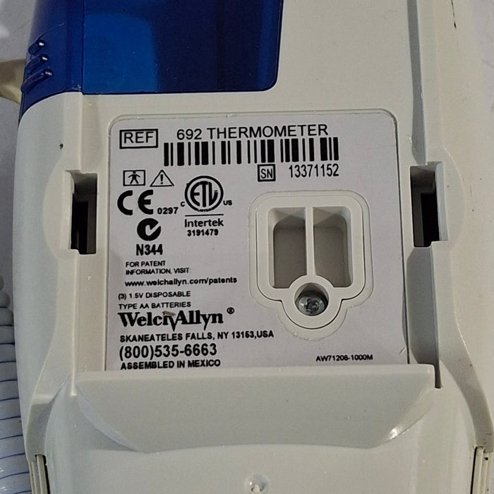 Welch Allyn SureTemp Plus 692 Thermometer