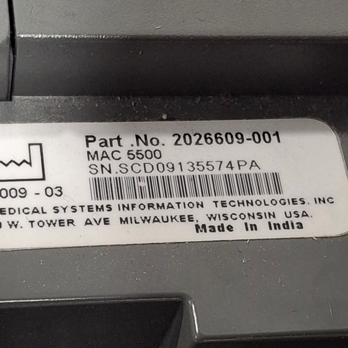 GE Healthcare MAC 5500 ECG without CAM Module