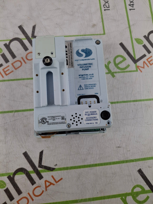 Baxter Sigma Spectrum w/Non Wireless or No Battery Infusion Pump