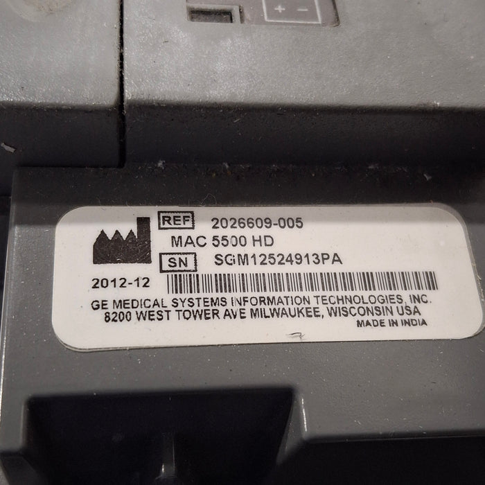 GE Healthcare MAC 5500 HD ECG without CAM Module
