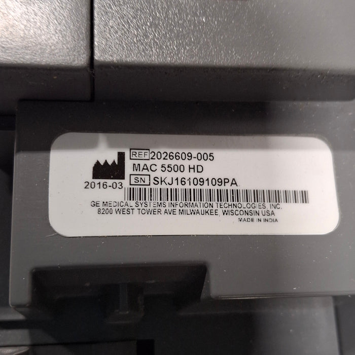 GE Healthcare MAC 5500 HD ECG without CAM Module