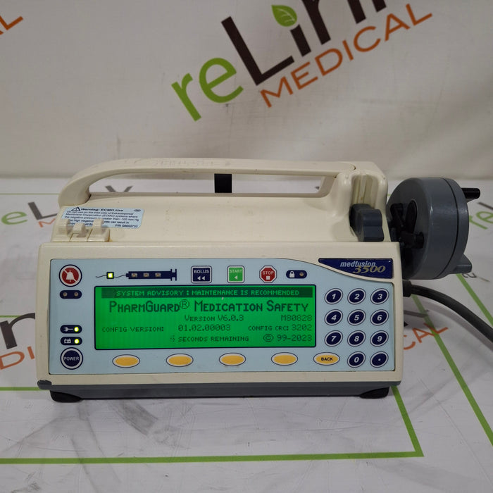 Smiths Medical Medfusion 3500 Version 6 Syringe Infusion Pump