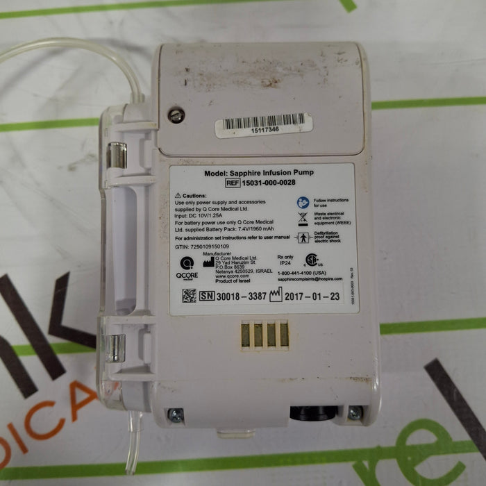 QCore Medical Sapphire Multi-Therapy Infusion Pump