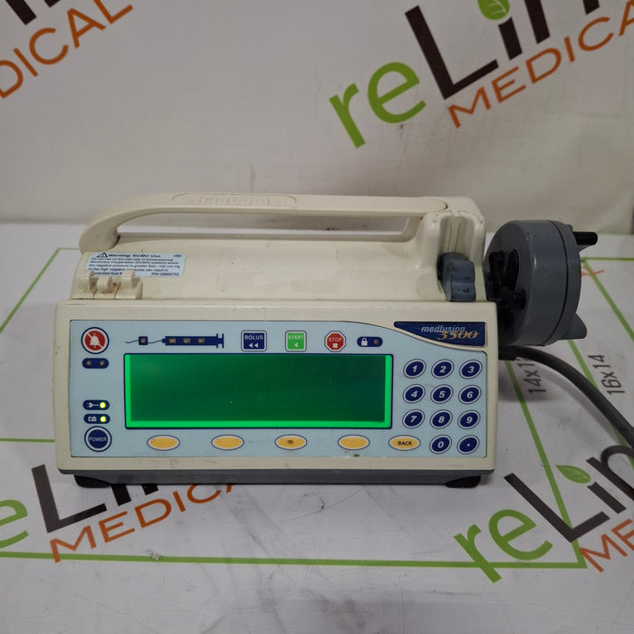Smiths Medical Medfusion 3500 Syringe Infusion Pump