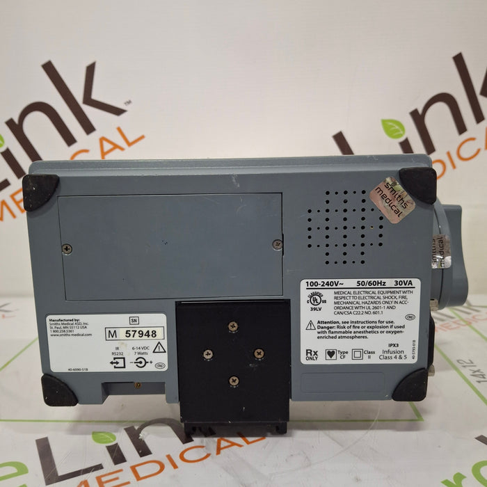 Smiths Medical Medfusion 3500 Version 5 Syringe Infusion Pump