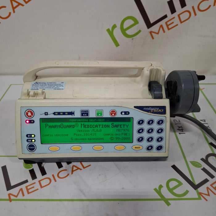 Smiths Medical Medfusion 3500 Version 5 Syringe Infusion Pump