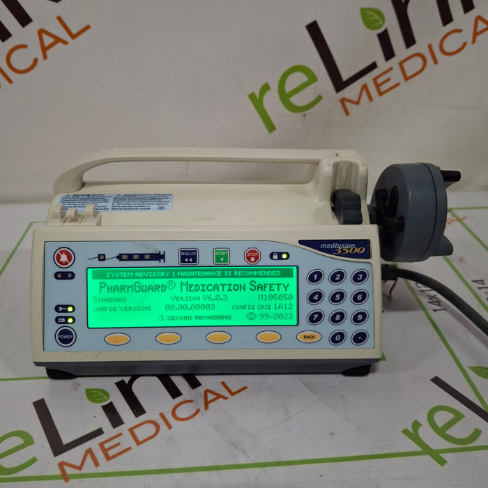 Smiths Medical Medfusion 3500 Version 6 Syringe Infusion Pump