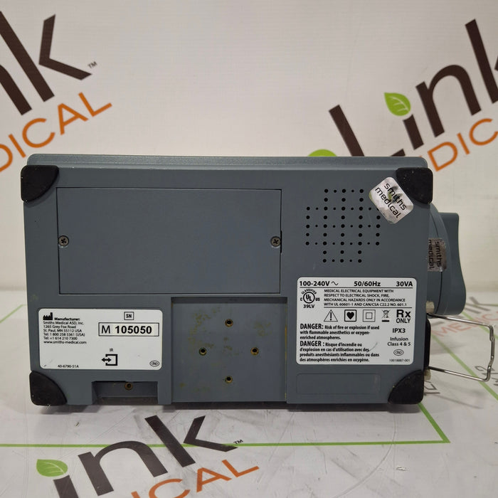 Smiths Medical Medfusion 3500 Version 6 Syringe Infusion Pump
