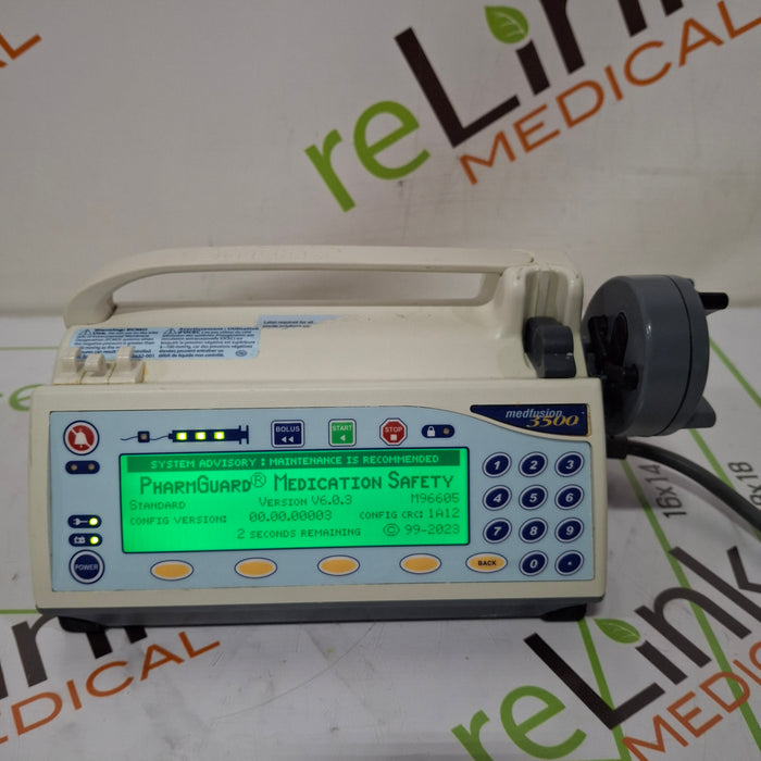 Smiths Medical Medfusion 3500 Version 6 Syringe Infusion Pump