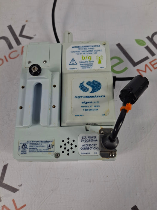 Baxter Sigma Spectrum with B/G Battery Infusion Pump