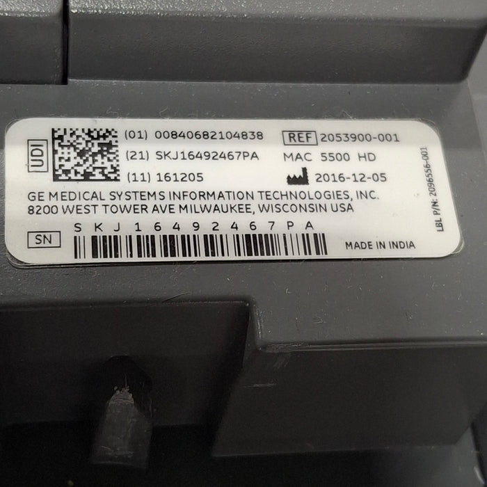 GE Healthcare MAC 5500 HD ECG without CAM Module