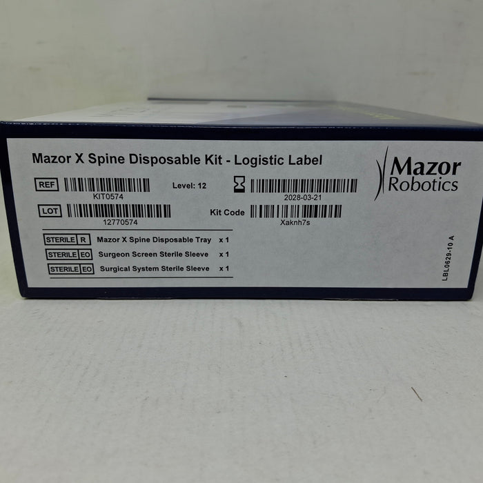 Mazor Robotics KIT0574 Mazor X Spine Disposable Kit