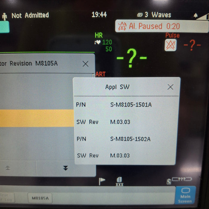 Philips Intellivue MP5 - ECG, Fast SpO2, NIBP, Press, Temp Patient Monitor