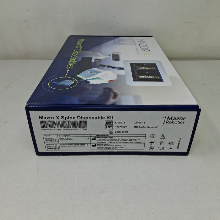 Mazor Robotics KIT0574 Mazor X Spine Disposable Kit