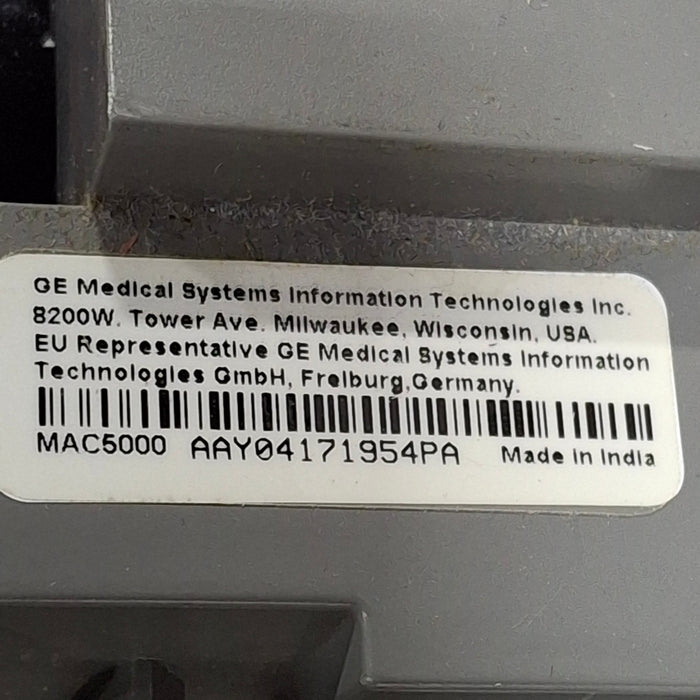 GE Healthcare MAC 5000 ECG without CAM Module