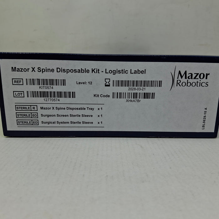 Mazor Robotics KIT0574 Mazor X Spine Disposable Kit