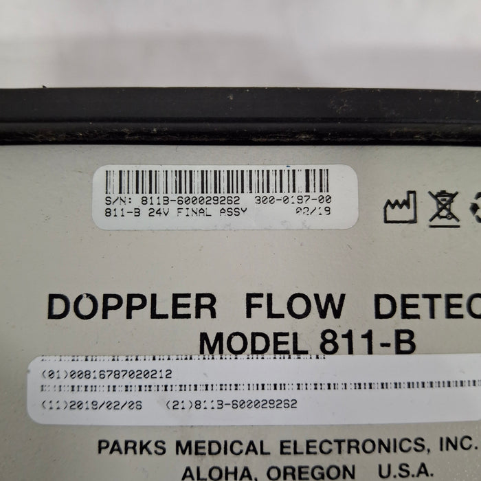 Parks 811-B Doppler Flow Detector