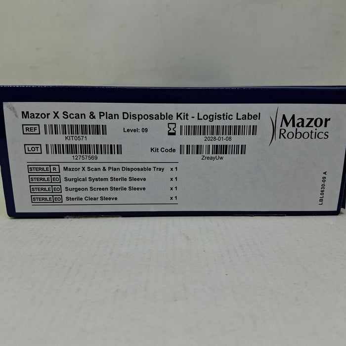 Mazor Robotics KIT0571 Mazor X Scan & Plan Disposable Kit