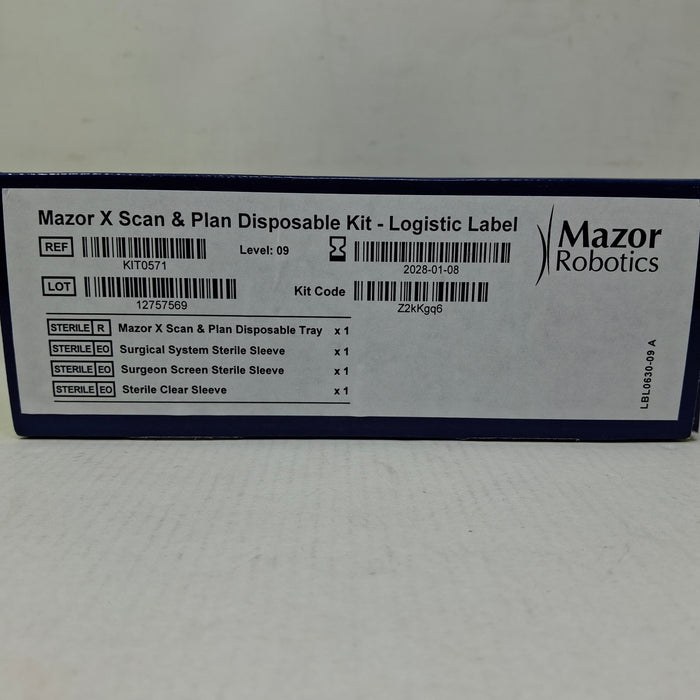 Mazor Robotics KIT0571 Mazor X Scan & Plan Disposable Kit