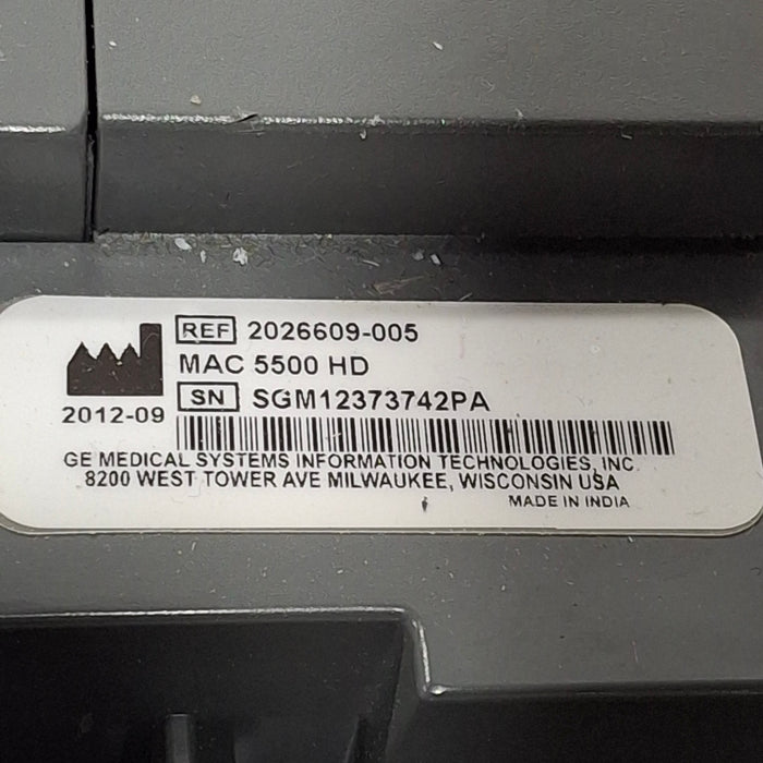 GE Healthcare MAC 5500 HD ECG without CAM Module