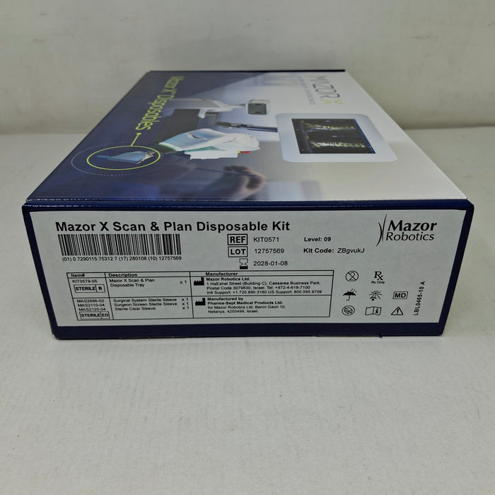 Mazor Robotics KIT0571 Mazor X Scan & Plan Disposable Kit