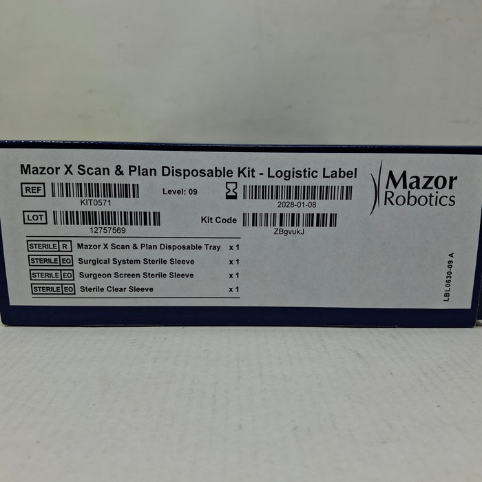 Mazor Robotics KIT0571 Mazor X Scan & Plan Disposable Kit