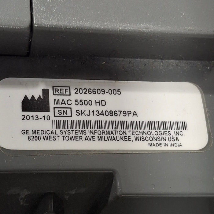 GE Healthcare MAC 5500 HD ECG without CAM Module