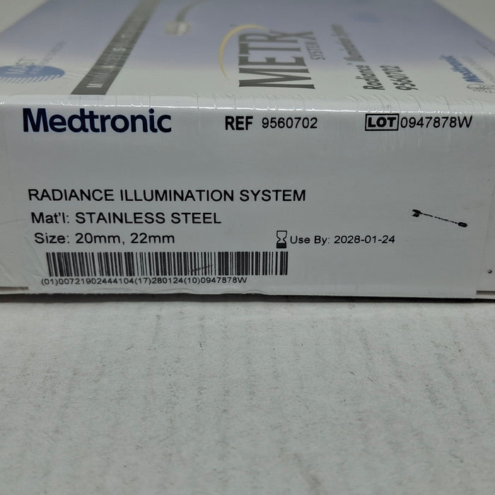 Medtronic 9560702 20mm, 22mm Radiance Illumination System