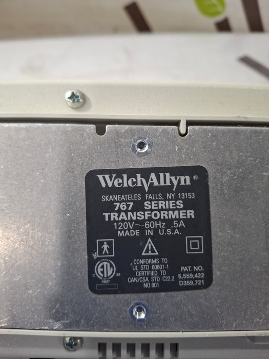 Welch Allyn 767 Series Otoscope/Ophthalmoscope Wall Tranformer without Heads