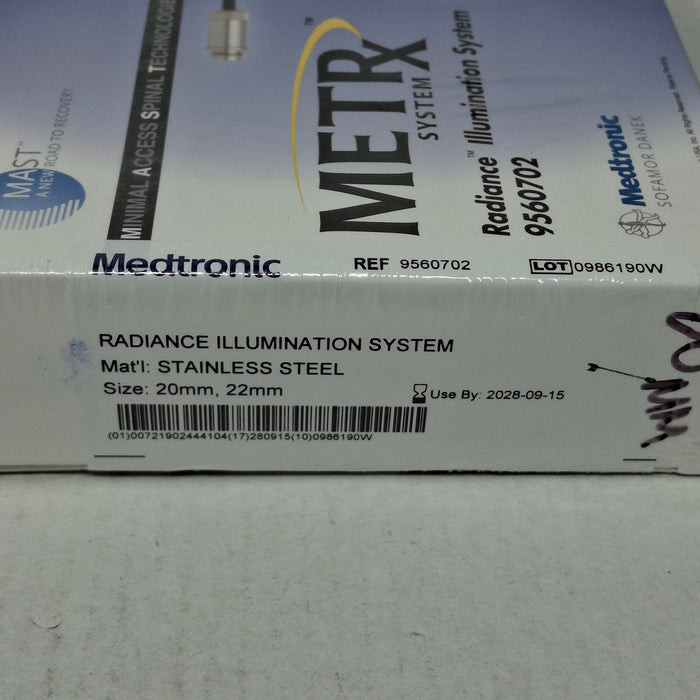 Medtronic 9560702 20mm, 22mm Radiance Illumination System