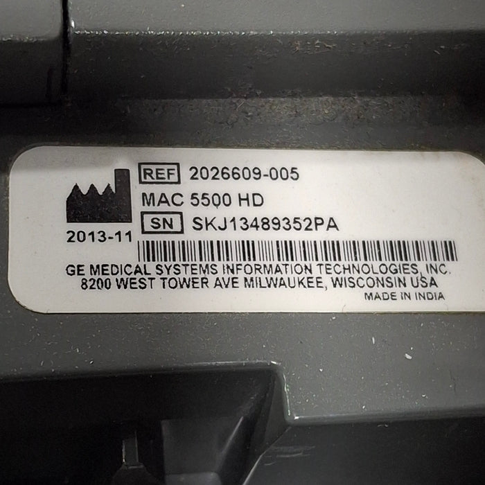 GE Healthcare MAC 5500 HD ECG without CAM Module