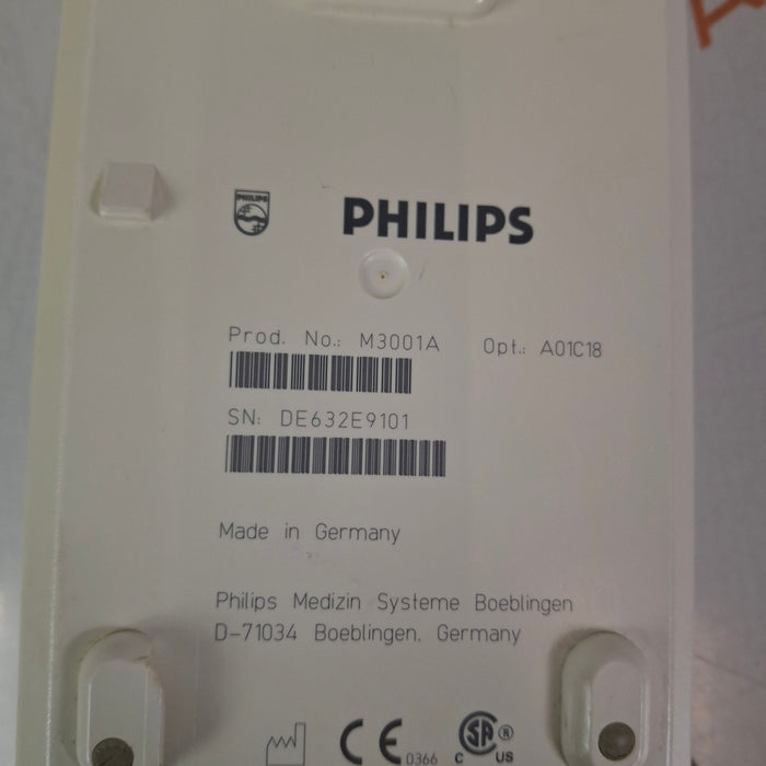 Philips M3001A-A01C18 Fast SpO2, NIBP, 12 lead ECG, Temp, IBP MMS Module