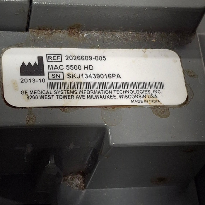 GE Healthcare MAC 5500 HD ECG without CAM Module