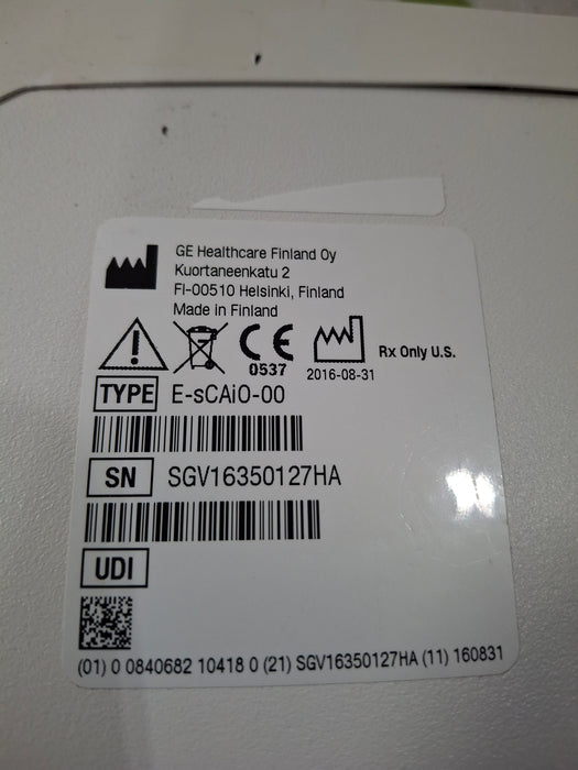 GE Healthcare E-sCAIO Respiratory Module