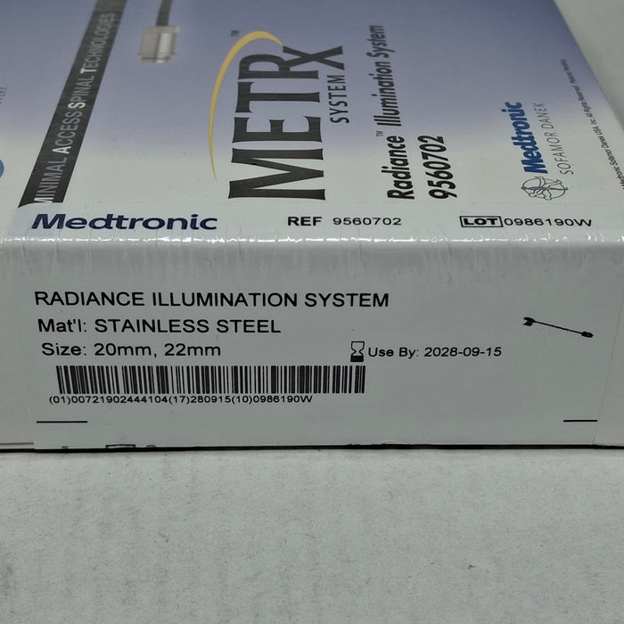 Medtronic 9560702 20mm, 22mm Radiance Illumination System