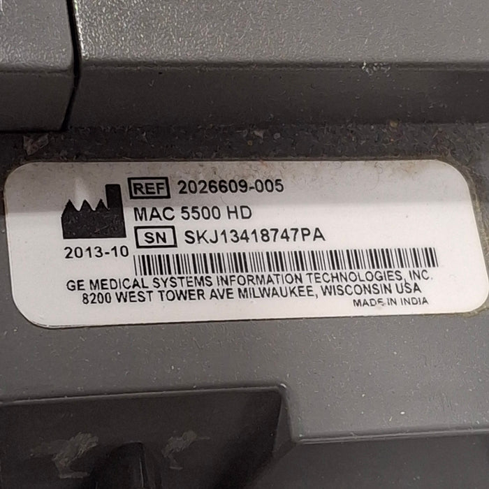 GE Healthcare MAC 5500 HD ECG without CAM Module
